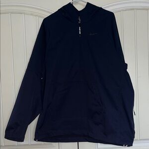 Nike Men's Navy Blue Rain Half-Zip Pullover